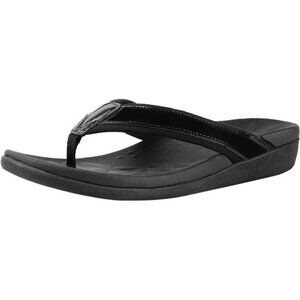 Womens Orthotic Flip Flops, Plantar Fasciitis Sandals for Flat Feet with